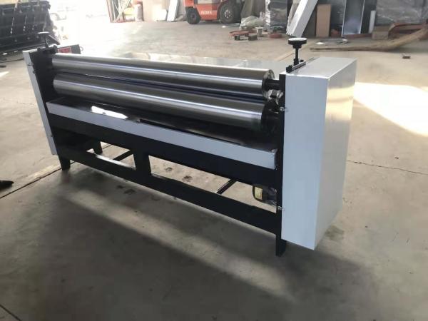 Buy cheap 3 Ply Corrugated Cardboard Pasting Machine / Corrugated Board Gumming Machine from wholesalers