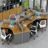 Buy cheap Commercial Office Cubicle Furniture Simple Wooden Desk with ISO9001/ISO14001 Certificate from wholesalers