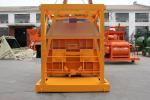 Twin Shaft Js1500 Stationary Concrete Mixer , High Technology Portable Cement