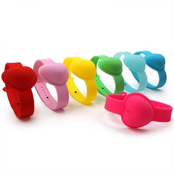 Buy cheap OEM Logo 10ML Silicone Hand Sanitizer Wristband from wholesalers