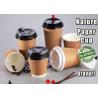 Buy cheap Skid Resisting Kraft Paper Cups 300ml Food Grade Printing For Coffee / Tea from wholesalers