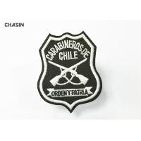 Buy cheap Green Twill Military Embroidered Patches With Merrowed Border , Stitch Border product