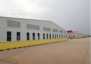 China Longevity and Easy Accessibility Steel Structure Warehouse with H Section Coulmn Beam on sale
