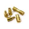 Buy cheap Diameter 3-300mm Brass Machining Parts OEM Ra0.2-Ra3.2 Roughness from wholesalers