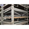 Buy cheap Heavy Duty Pallet Storage Cage Folding Galvanized Metallic Box 1200*1000*890mm from wholesalers