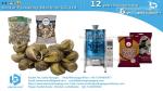 Semi-auto weighing packing machine for dried bean curd, dried tofu