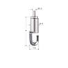 Buy cheap Heavy Load Brass Nickel Hook Clip Self Gripping Cable Grippers 3.0mm Wire Rope from wholesalers