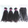 Buy cheap Soft Kinky Curly 100% Brazilian Virgin Hair Weave For Dream Girl from wholesalers