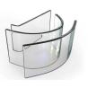 Buy cheap 8mm Tempered Glass Panels Curved Toughened Glass For Building from wholesalers