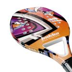Beach Tennis Racket Ergonomic Cushion Grip Carbon Fiber Tennis Paddle Racquets