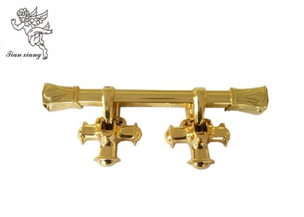 Buy cheap Golden Cross Coffin Swing Handle Accessories PP Plastic Ornamental H9008 from wholesalers
