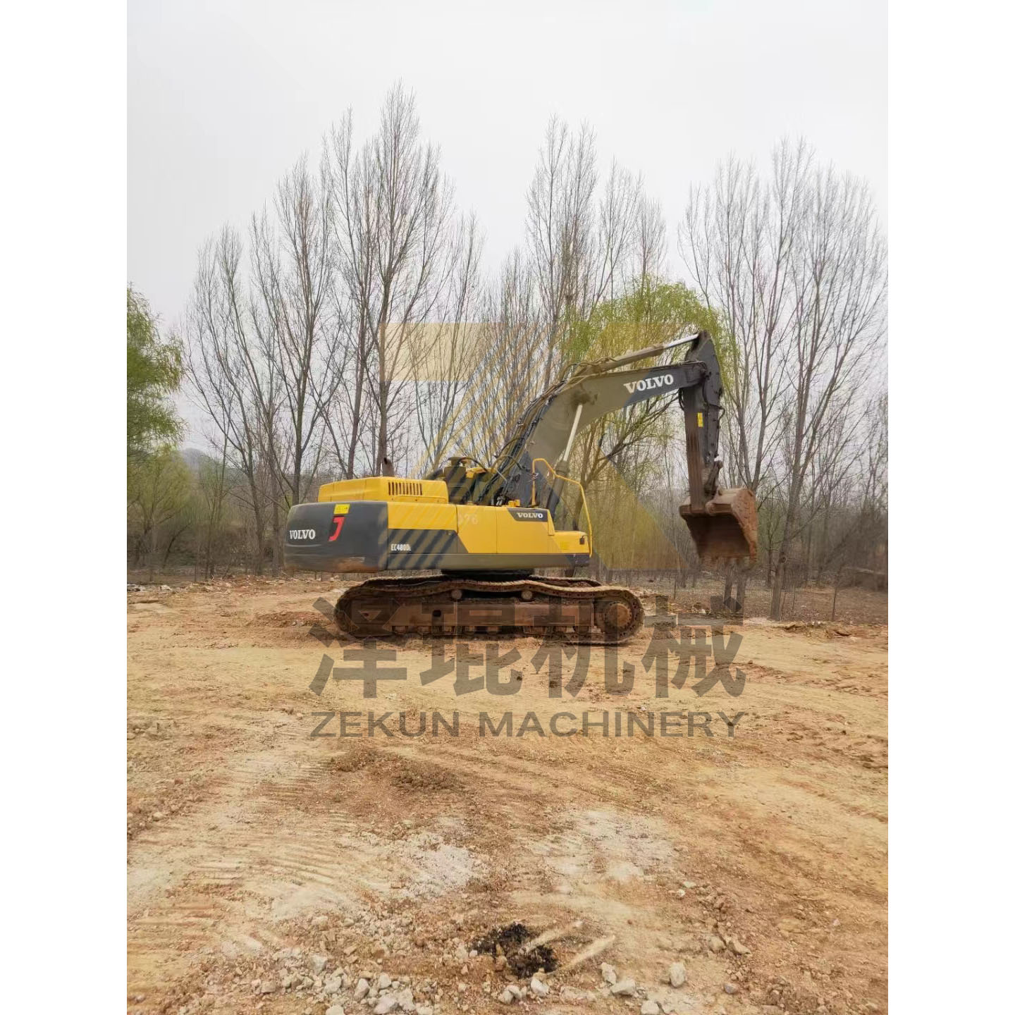 48000 KG Used Volvo EC480 EC380D EC480D EC480DL Crawler Excavator in Shanghai
