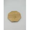 Buy cheap Dual USB Bamboo Made Sexangle 10W fast Charging Portable Wireless Charger 9V 2-3A from wholesalers