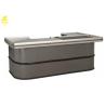 Buy cheap Dark Gray Checkout Counter With Conveyor Belt For Hypermarket Q235 Steel Material from wholesalers