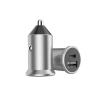Buy cheap A C Plastic Head Dual Ports PD FCC 18W 2.4A Cell Phone Car Charger from wholesalers