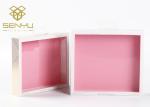 Magnetic Pop Up 1200g/sm Gift Box Packaging With Ribbon Closure