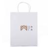 Buy cheap Disposable Kraft Custom Packaging Bags Shopping Grocery Biodegradable Snack from wholesalers