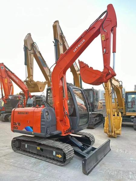Buy cheap ZX60 Hydraulic Used Hitachi Excavator Easy Operate 6000KG from wholesalers