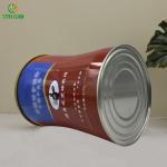 Coffee Beans Metal Tin Cans 0.23mm Thick Pillow Shape 300g Donkey Milk Powder