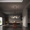 Buy cheap Retro Stainless Steel chandelier Minimalism Designer Living Room linear chandelier(WH-MI-392) from wholesalers