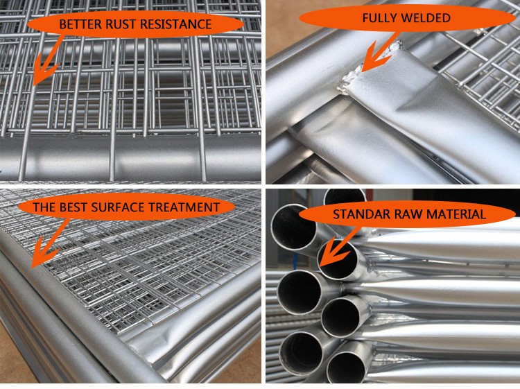 Hot Dip Galvanized Fence Temporary,Temporary fence for sale