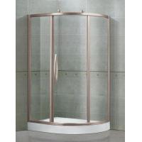 Buy cheap Clear / Printed Tempered Glass Shower Cubicles Offset Quadrant Sliding With product
