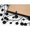 Buy cheap Large Size Floral Rectangle Wrought Iron Mirror Wall Decor For Home Decoration from wholesalers