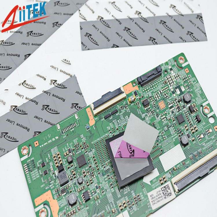 CPU Gray 2.5W/mK Thermal Thermal Conductivity Insulated Phase Changing Materials