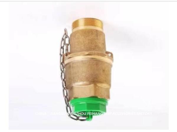 Buy cheap IMPA233390 Large Cabin Check Valve Sewage Drainage Valve Body Copper Internal Parts Float Ball from wholesalers
