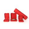 Buy cheap Wholesale manufacturing Luxury Jewellery Box Personalized Custom high end Necklace Bracelet Earrings Ring jewelry set Packaging Velvet red Jewelry Box from wholesalers
