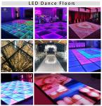 Hot Sale Interactive 3D Mirror 20*20ft LED Dance Floor Stage Lights For Party