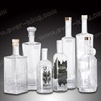 Buy cheap OEM ODM Glass Wall 5mm Cool Alcohol Bottles For Spirits product