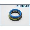 Buy cheap LZ00449 Heavy Equipment CX130 CX135SR CASE Seal Kit excavator arm cylinder repair kit from wholesalers