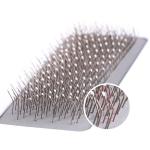 Anti - Rust Pet Hair Brush / Dog Dematting Tool Rotatable Waterproof Easy Clean