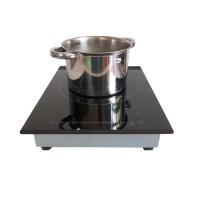 Buy cheap Mirror Screen Printing 380mm Single Burner Induction Cooktop product