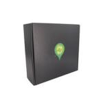 E Flute Customized Food Packaging Box Deboss CMYK Cardboard Mailing Box