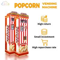 Buy cheap LCD Screen Automatic Popcorn Machine 40g/cup For Theme Parks product