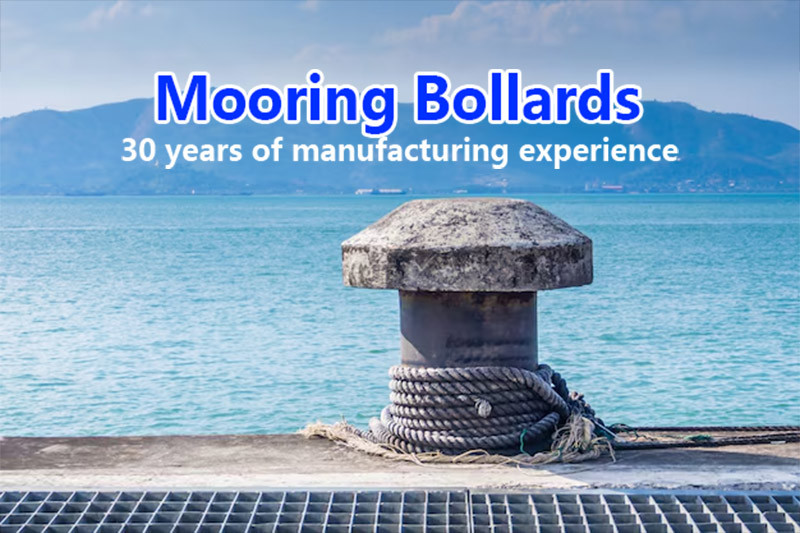 Durable Corrosion Mooring Bollards Resistant Made From Carbon Fire Resistant Properties