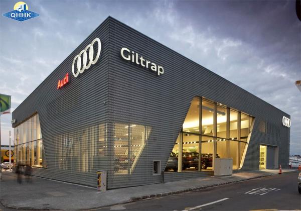 Buy cheap Car Exhibition Hall Prefabricated Commercial Building Without Center Column from wholesalers