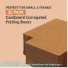 Buy cheap Shipping Boxes Set Of 20, Brown Corrugated Cardboard Literature Mailer Box For Packaging, Mailing, Business from wholesalers
