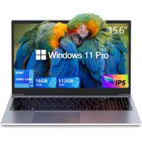 Buy cheap N100 3.4Ghz Traditional Laptop Computers 15.6" IPS FHD Aluminum Body Windows11 product