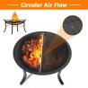 Buy cheap Stocked Portable Smokeless Fire Pit for Outdoor Camping Holiday Selection Support from wholesalers