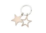 Buy cheap Star Shaped Metal Keychain Holder Rose Gold Car Key Ring Holder UV Printing from wholesalers