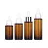 Buy cheap OEM ODM 50ml Cosmetic Dropper Bottle Amber Essential Oil Bottle Packaging from wholesalers
