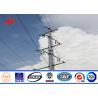 Buy cheap 5KN Steel Tubular Electric Power Transmission Poles 20kv 9M - 11.8M For Street from wholesalers