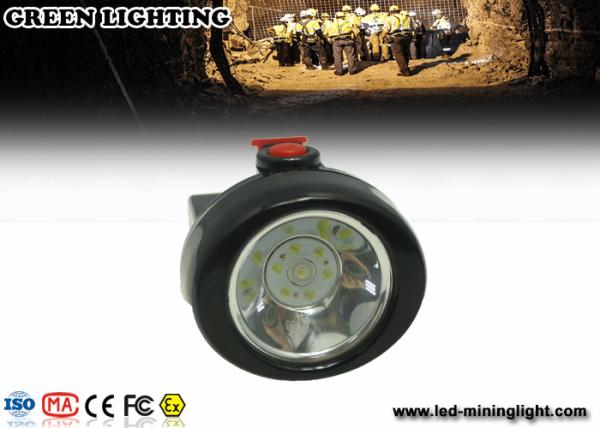 Buy cheap 10000 Lux hight brightness coal miners headlamp 3.7V 500mA Li - ion battery from wholesalers