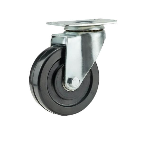 3inch/4inch/5inch Stopper Stem Casters Plastic Industrial Caster Wheel with