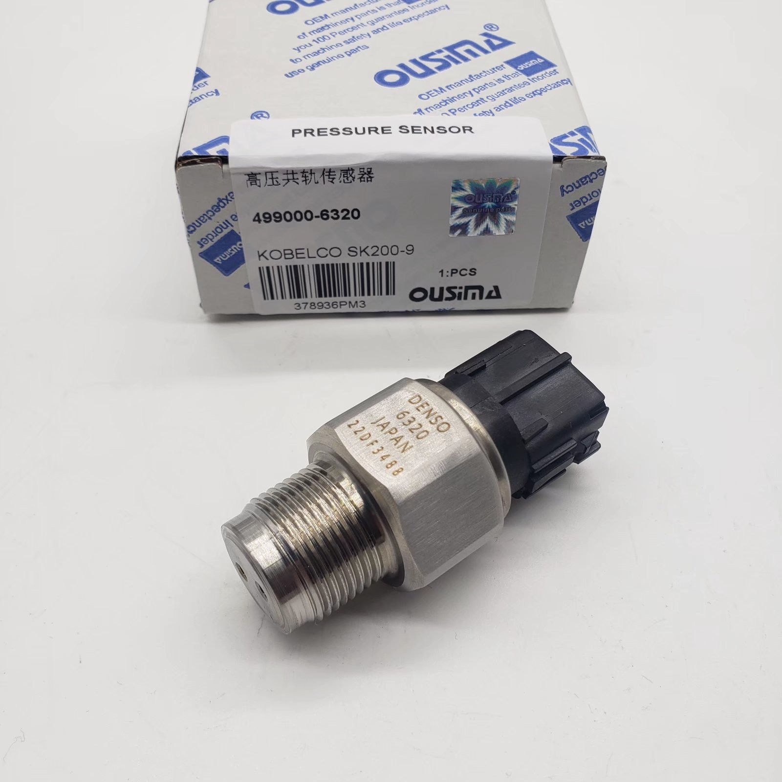 Fuel Rail Pressure Sensor 499000-6320 For Isuzu Hino 300