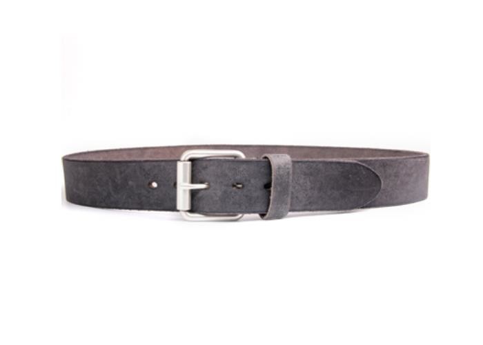 Single Layer Full Grain 3.8cm Jeans Leather Belts For Men