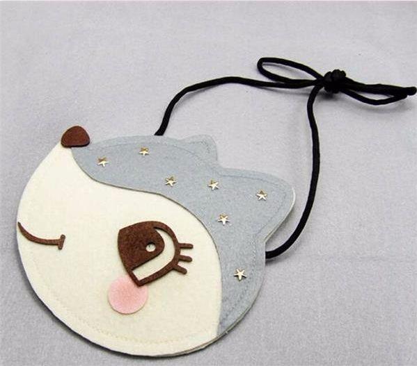 Buy cheap factory price high quality lovely felt coin wallet/coin purse from wholesalers